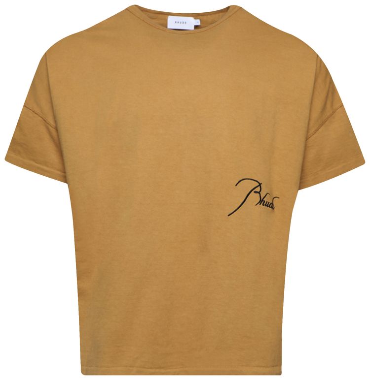 Rhude Reverse Tee Vintage Black