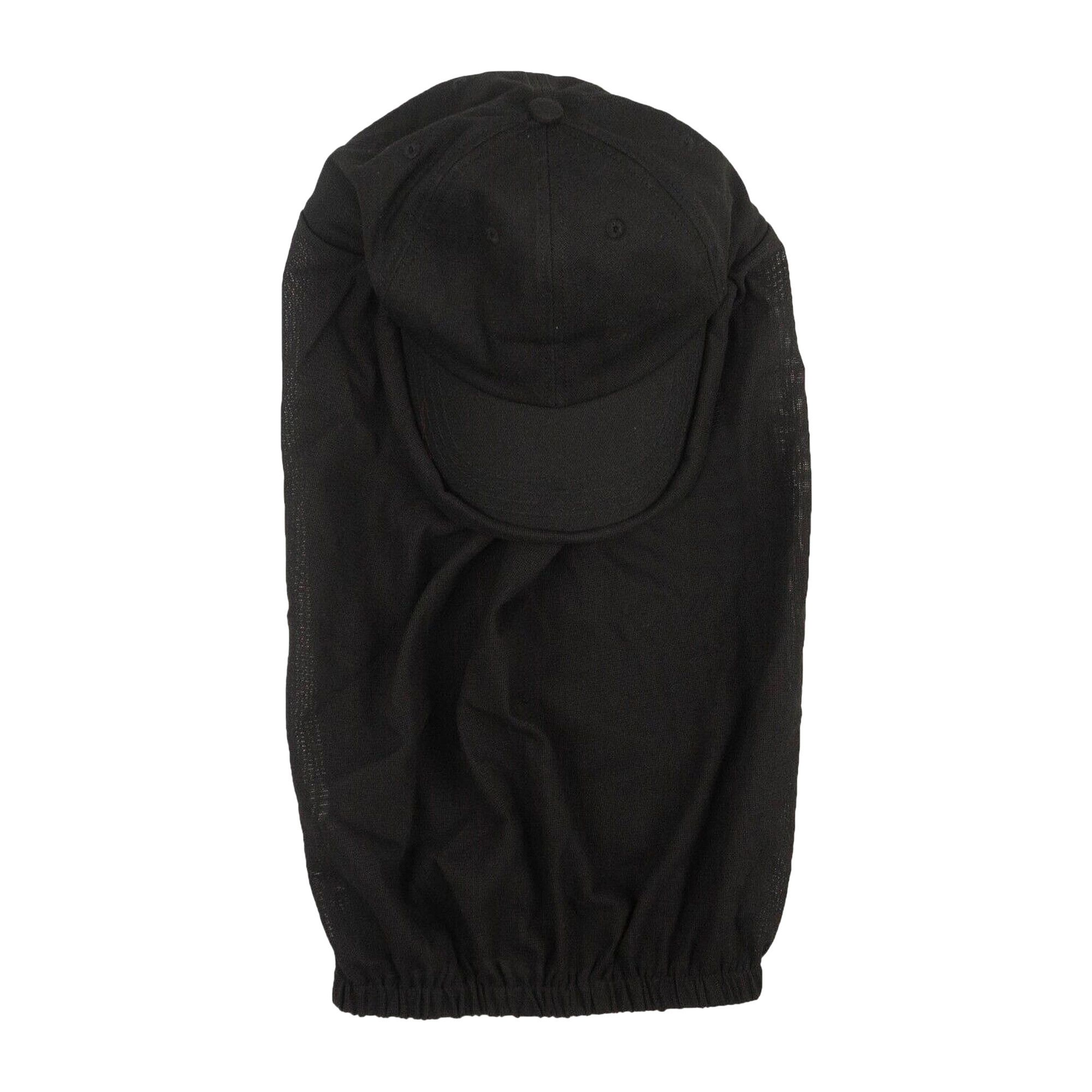 Buy Raf Simons Net Face Cap 'Black' - 2A0190010006 00099 | GOAT