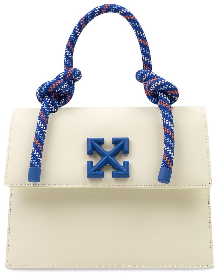 Off White Gummy Jitney 28 Bag White