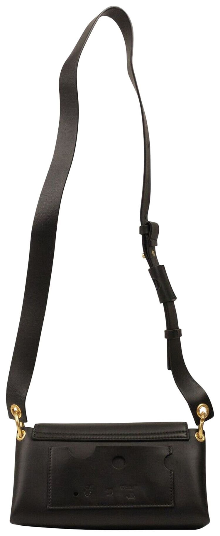 Off White Arrow 19 Shoulder Bag Black