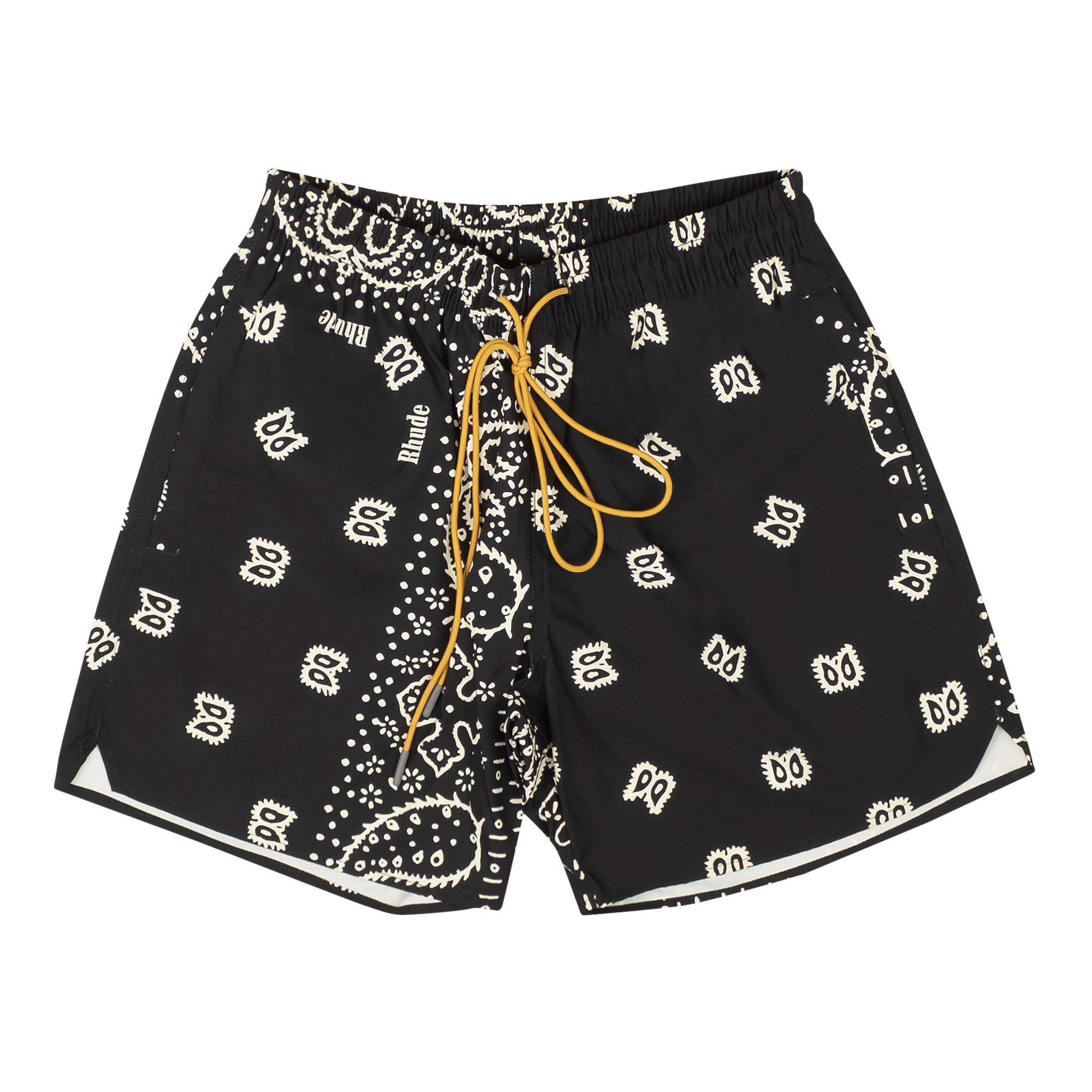 Buy Rhude Bandana Print Swim Shorts 'Black' - PF22SH010161190119 ...