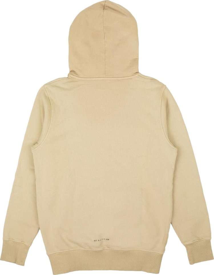 1017 ALYX 9SM Logo Pullover Hoodie Beige