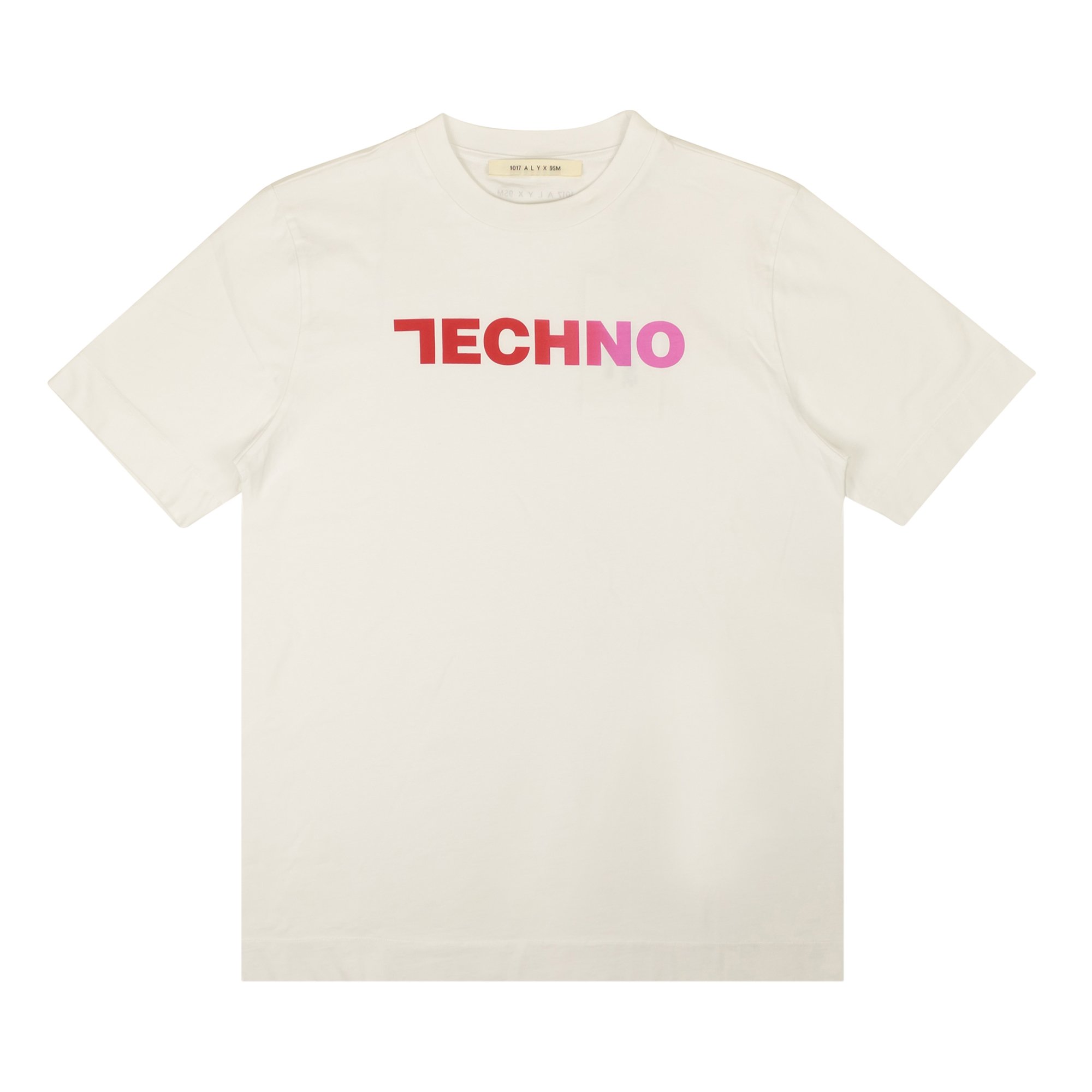 1017 ALYX 9SM Ombre Techno Short-Sleeve T-Shirt 'White'