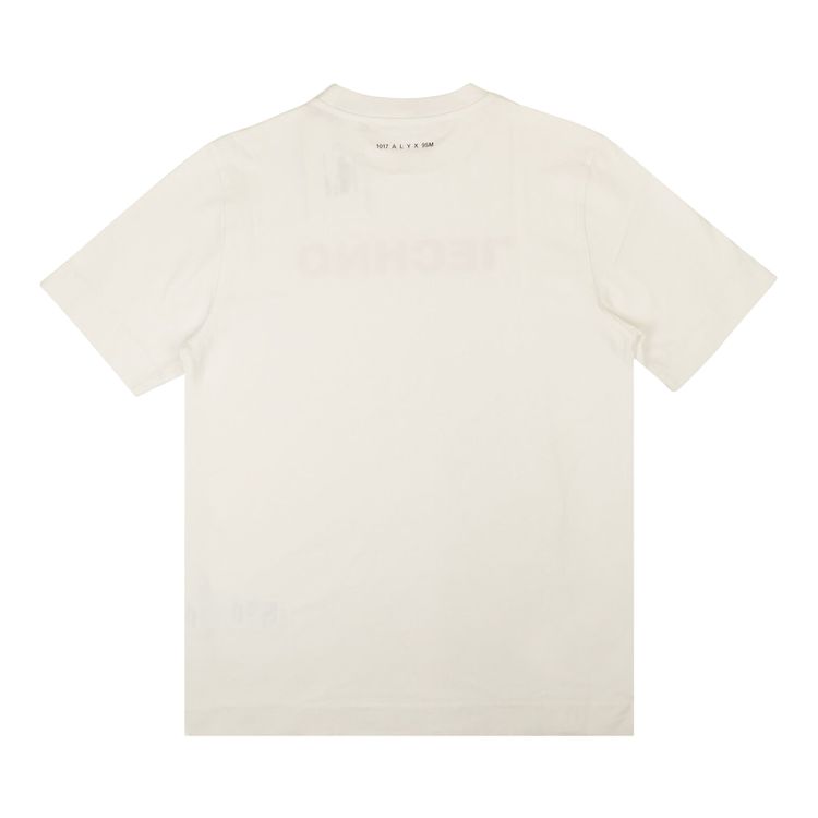 1017 ALYX 9SM Ombre Techno Short Sleeve T Shirt White