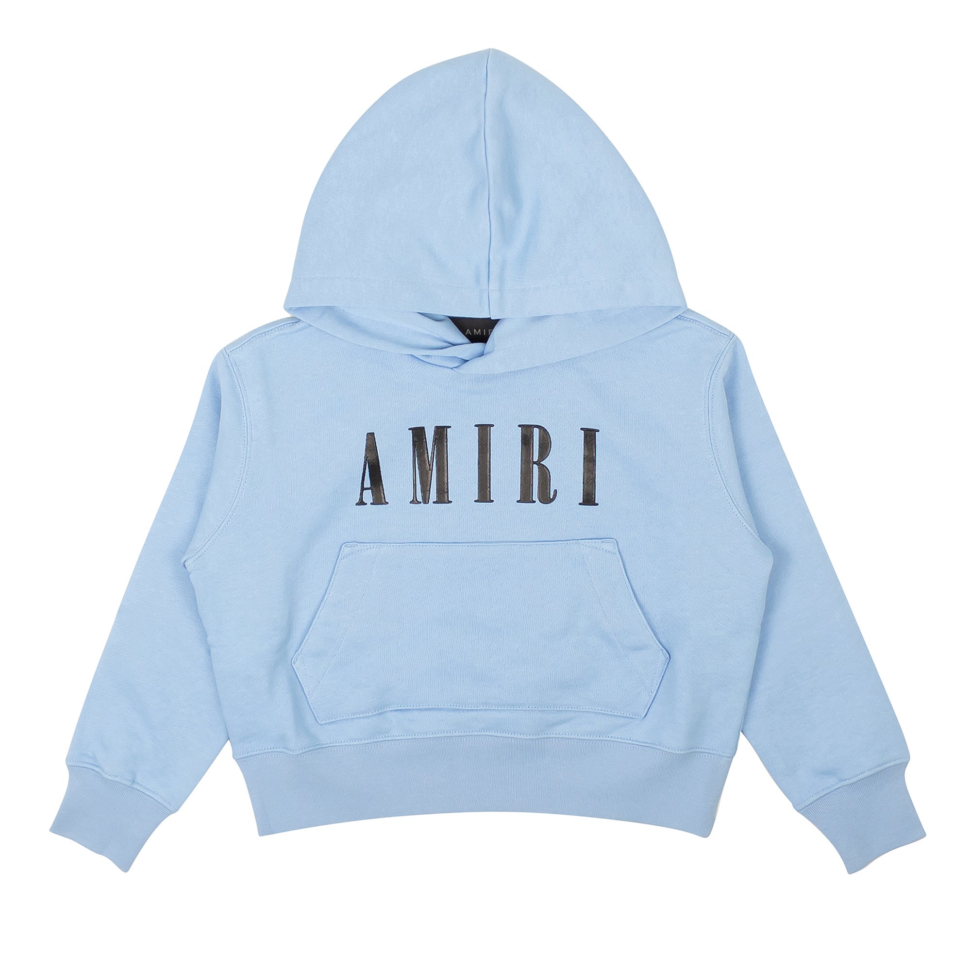 Buy Amiri Logo Pullover Hoodie 'Light Blue' - PF22KJL001 853 LIGH
