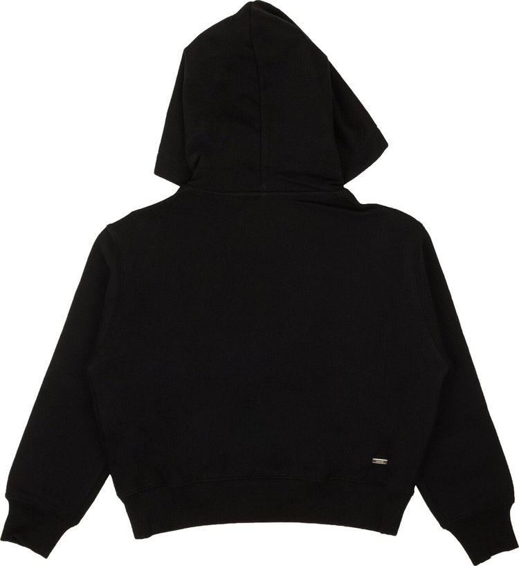 Amiri Logo Pullover Hoodie Black