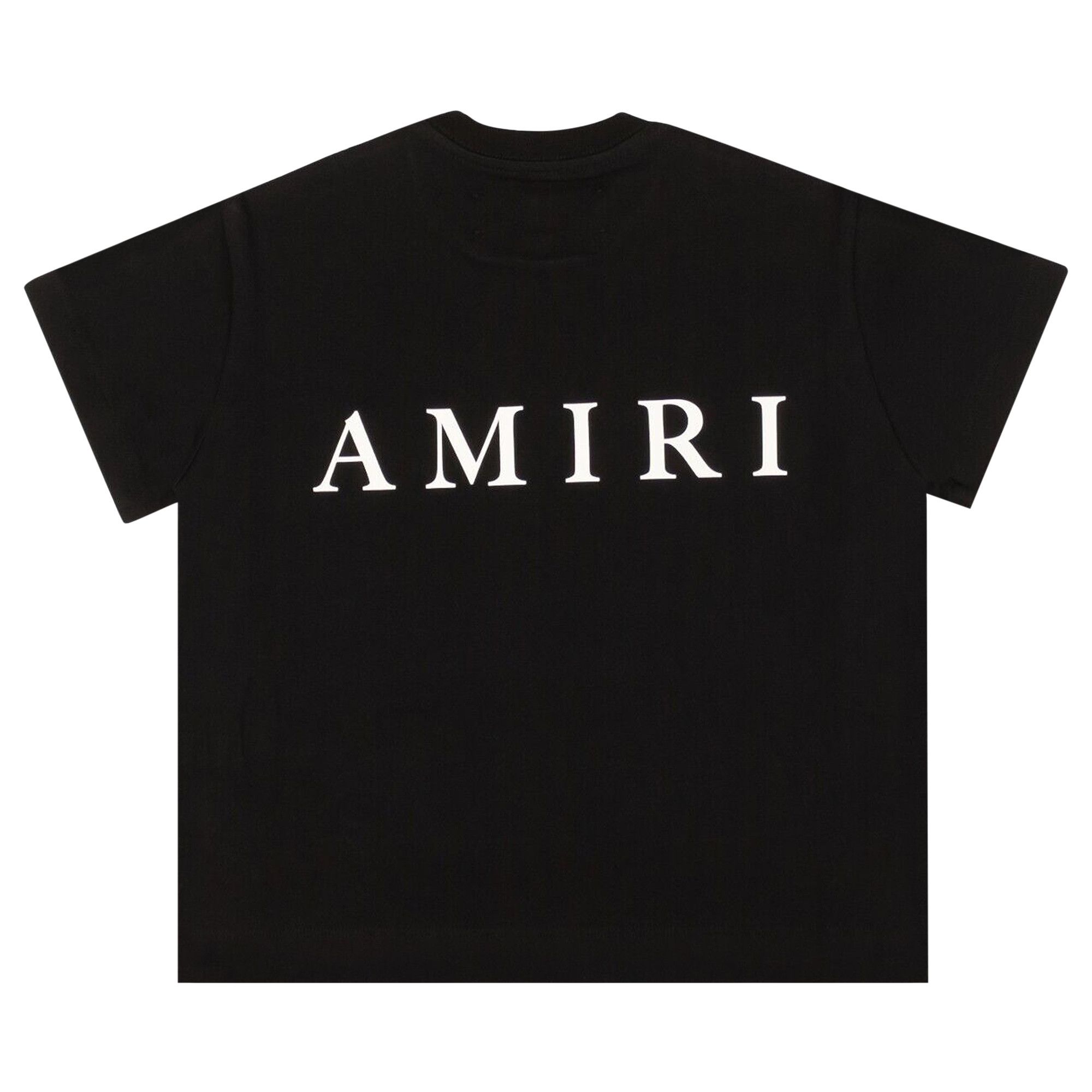 Buy Amiri MA Short-Sleeve Logo T-Shirt 'Black' - PF22KJL012 001