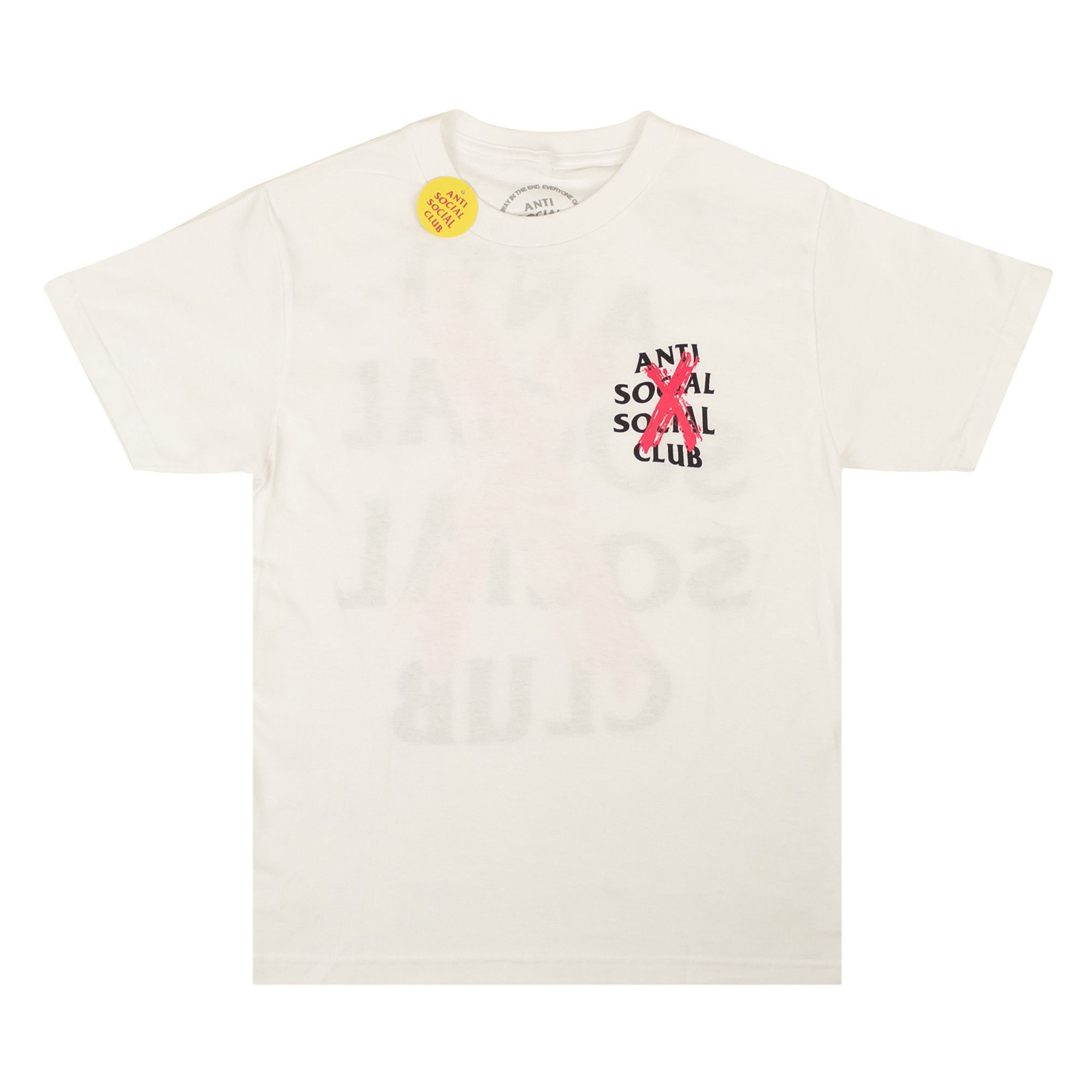 Size xxl Anti Social Social Club Cancelled Short Sleeve T Shirt White