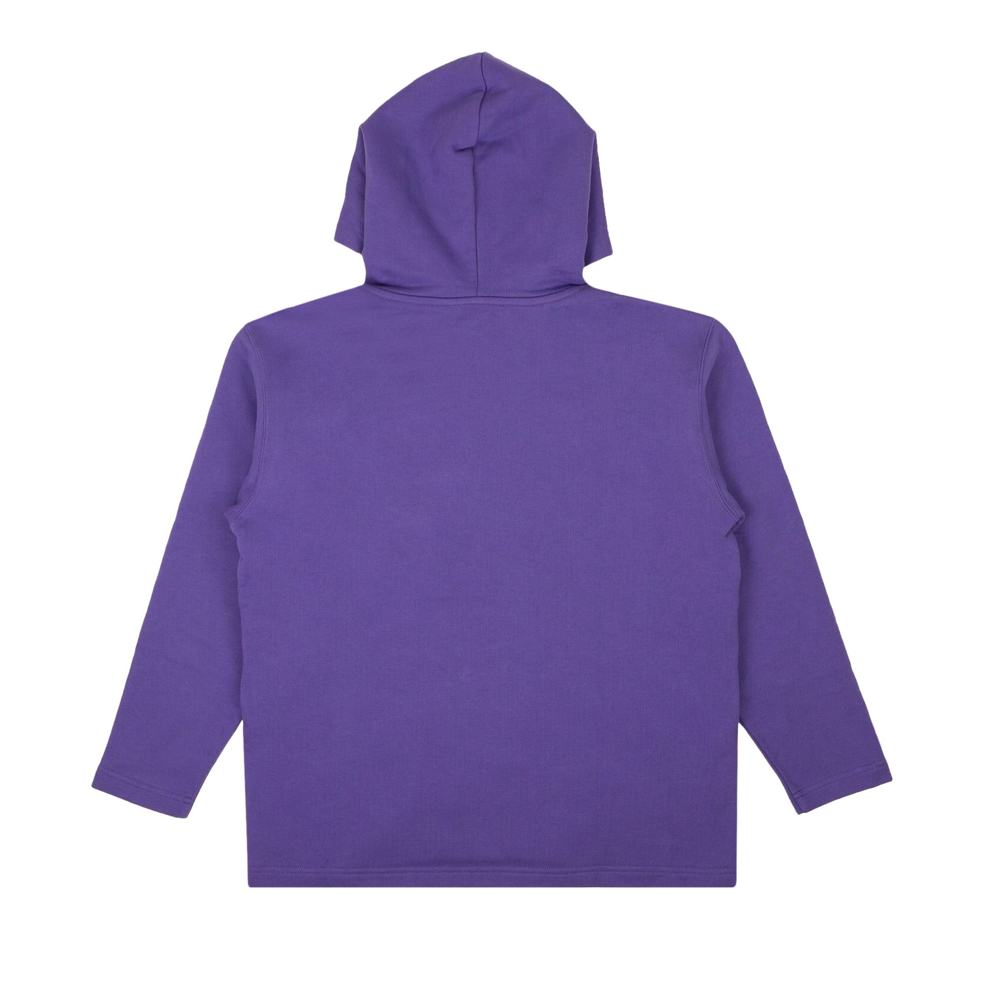 未使用品☆BALENCIAGA バレンシアガ 2021年製 670946 Bebe コットン100％ ストーン・フード付 パーカー パープル M 正規品 レディース BALENCIAGA - 未使用品☆BALENCIAGA バレンシアガ 2021年製 670946