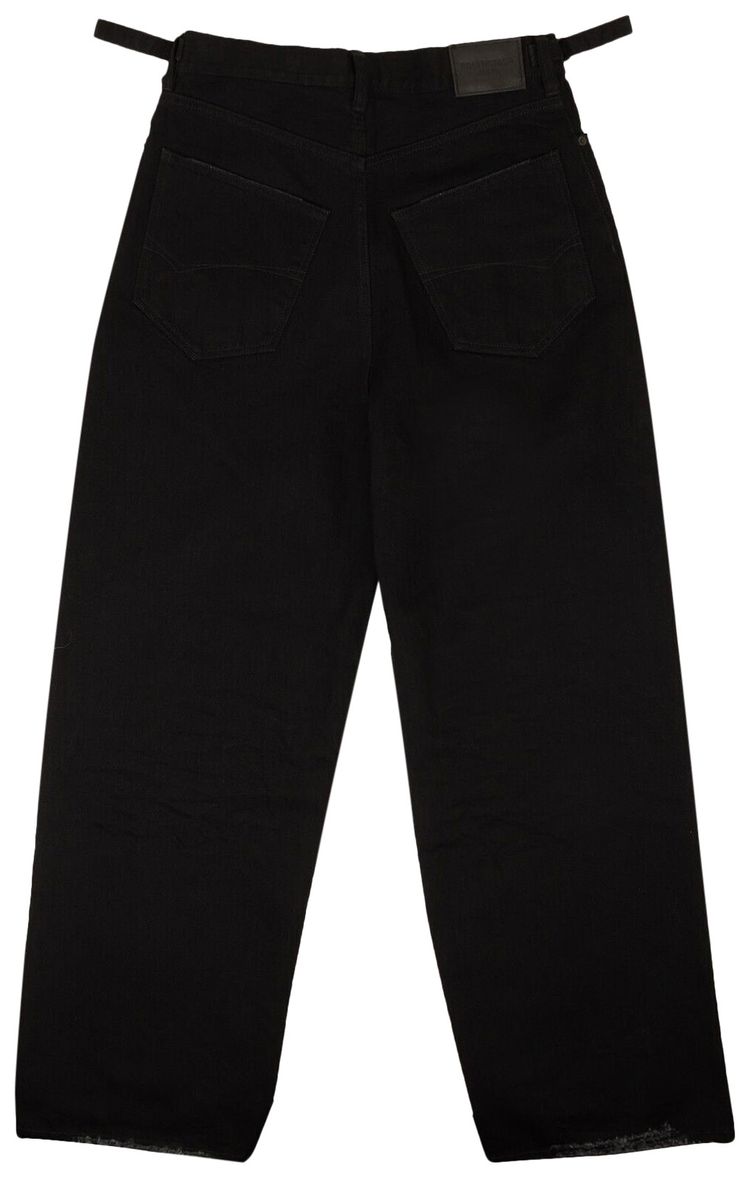 Balenciaga Super Large Baggy Jeans Black