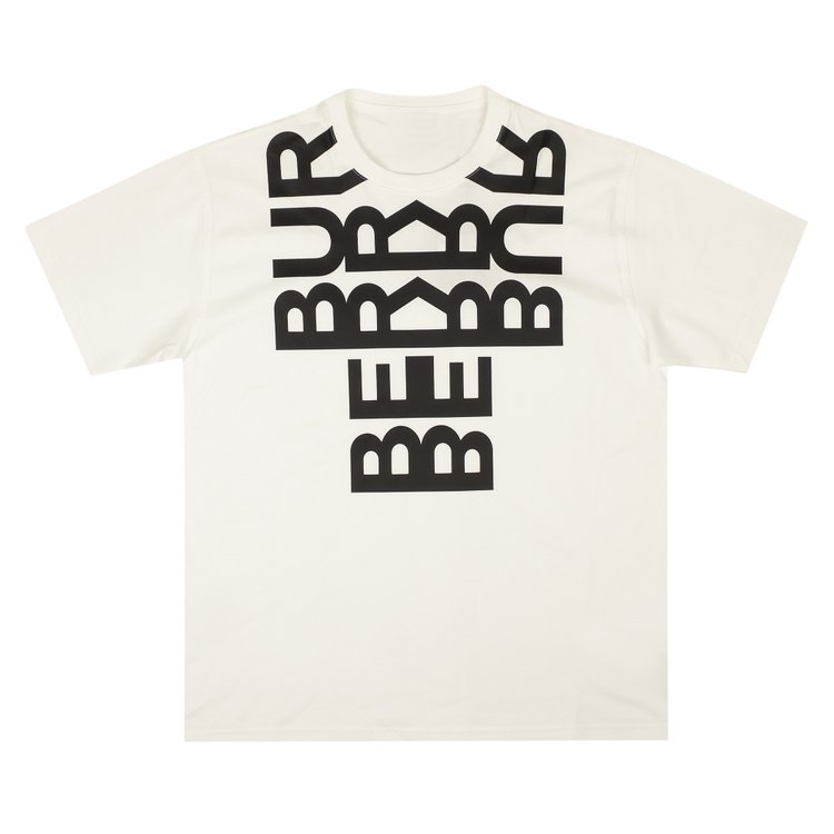 Burberry Carrick Logo Print T-Shirt 'White'