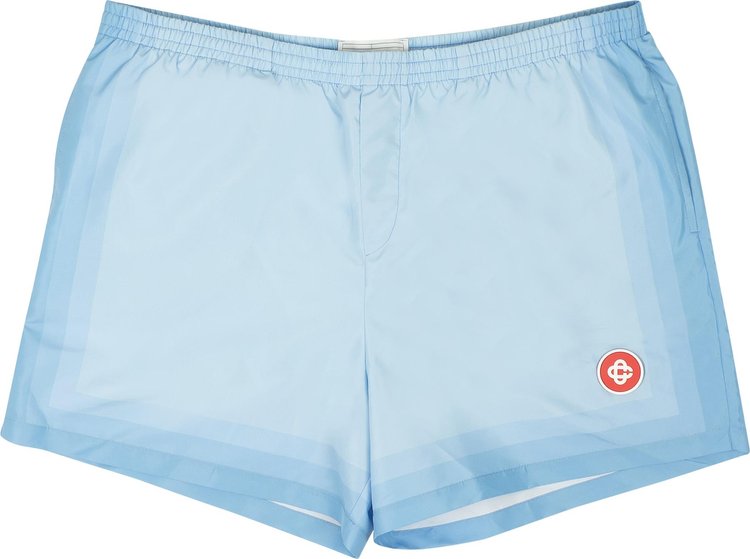 Casablanca Printed Swim Shorts 'Gradient Blue'