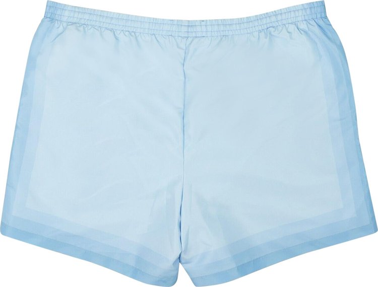 Casablanca Printed Swim Shorts Gradient Blue