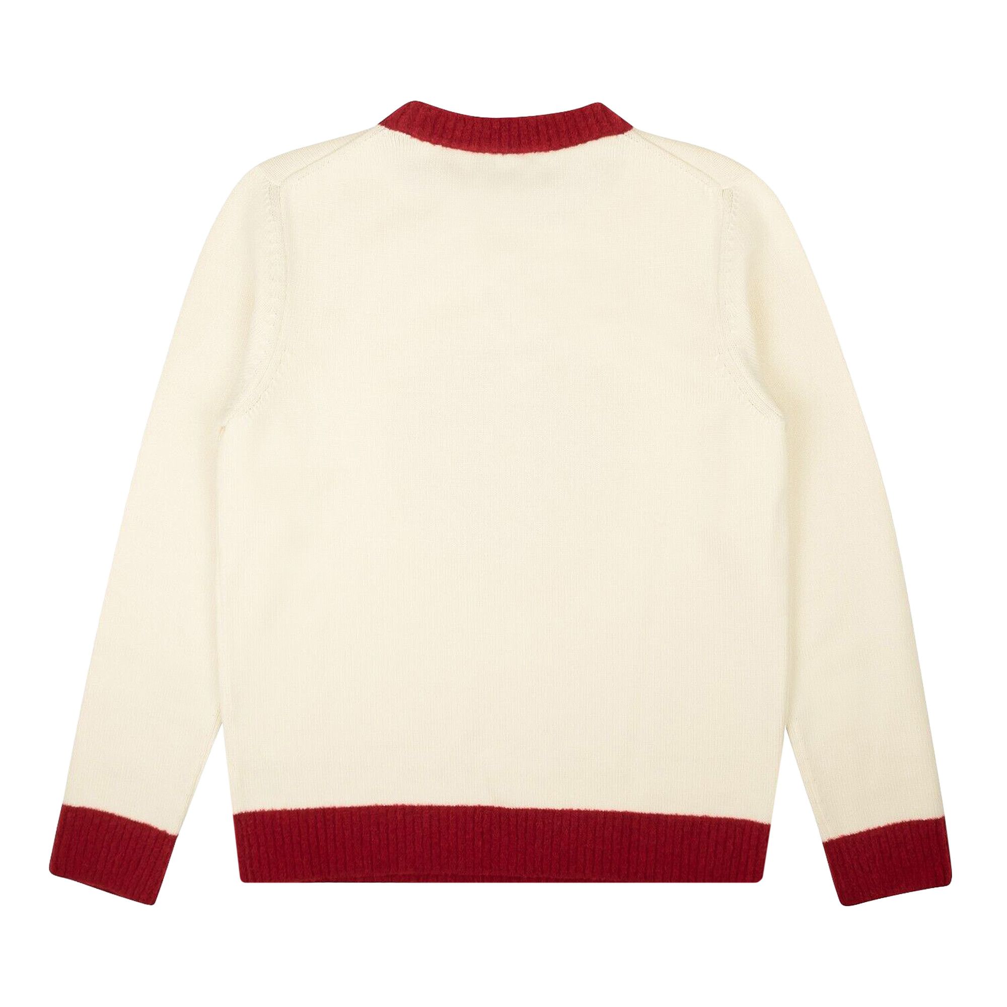 Casablanca ロゴ入りニット Buy Casablanca Monogram Crew Knit Sweater 'White' - MS22 KW 165