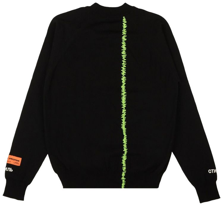 Heron Preston Knit CTNMB Mockneck Sweater Black