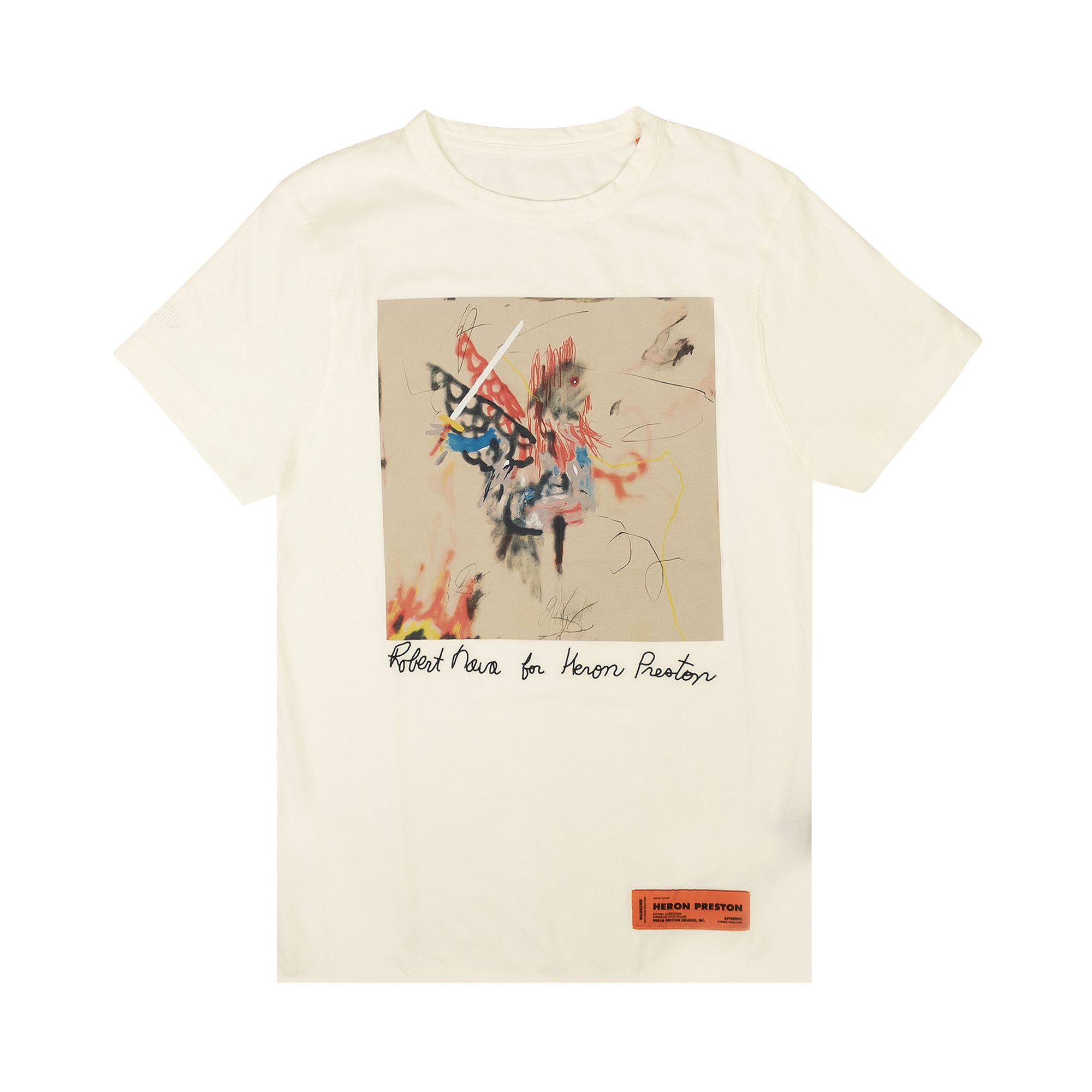 Buy Heron Preston Robert Nava Short-Sleeve T-Shirt 'White