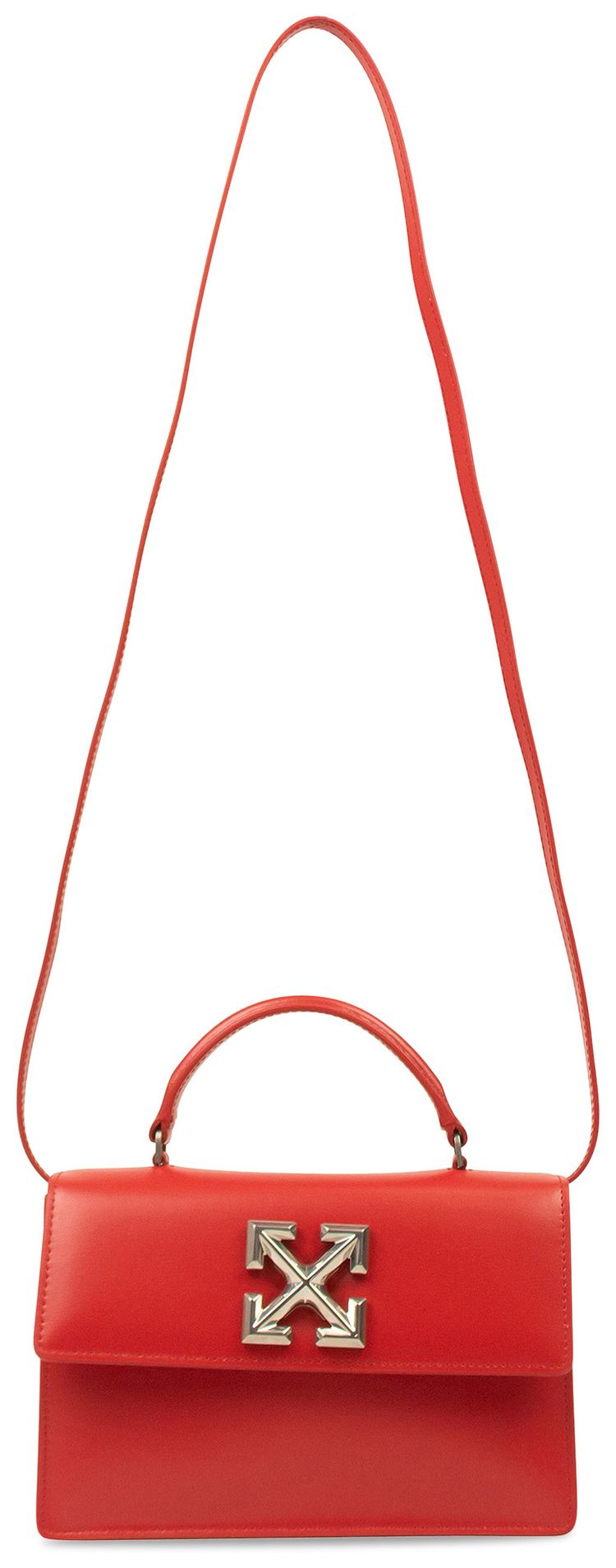 Off White Arrows Jitney 14 Bag Red