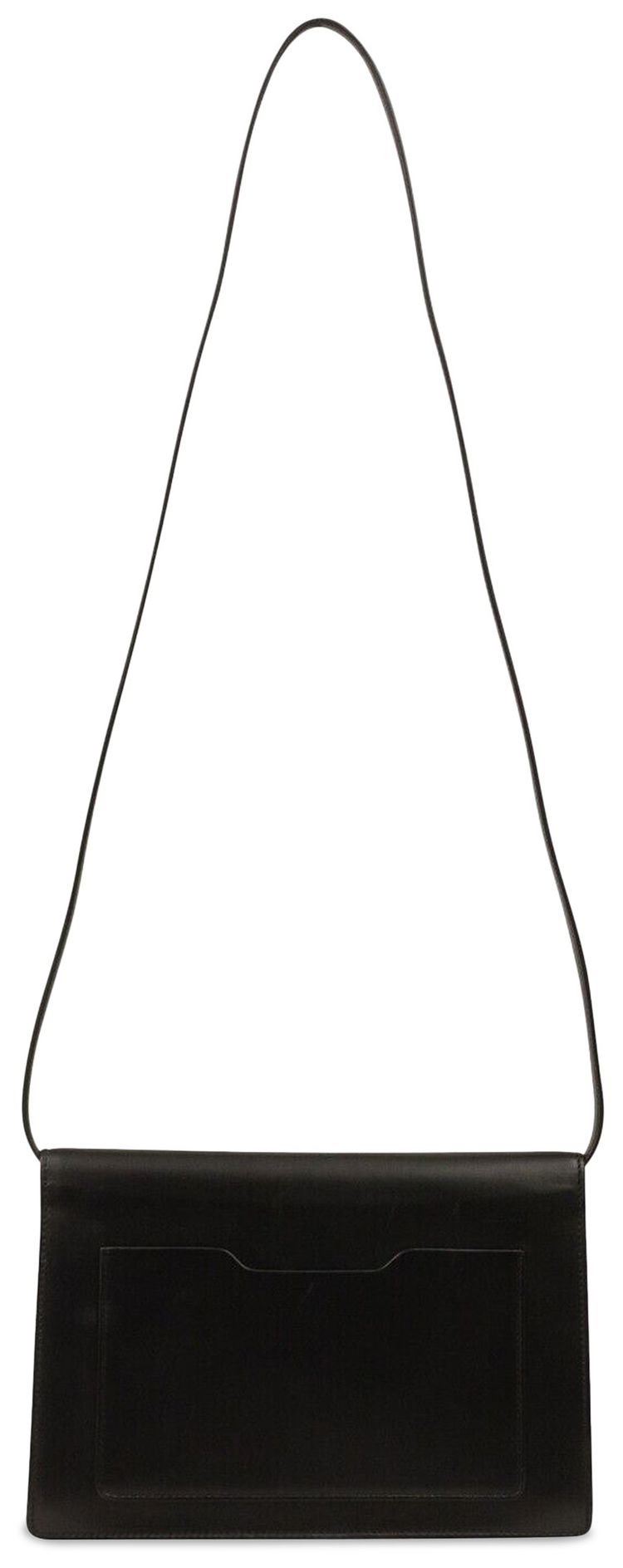 Off White Leather Jitney 10 Bag Black