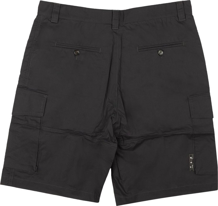 Off White Magnet Cargo Shorts Black