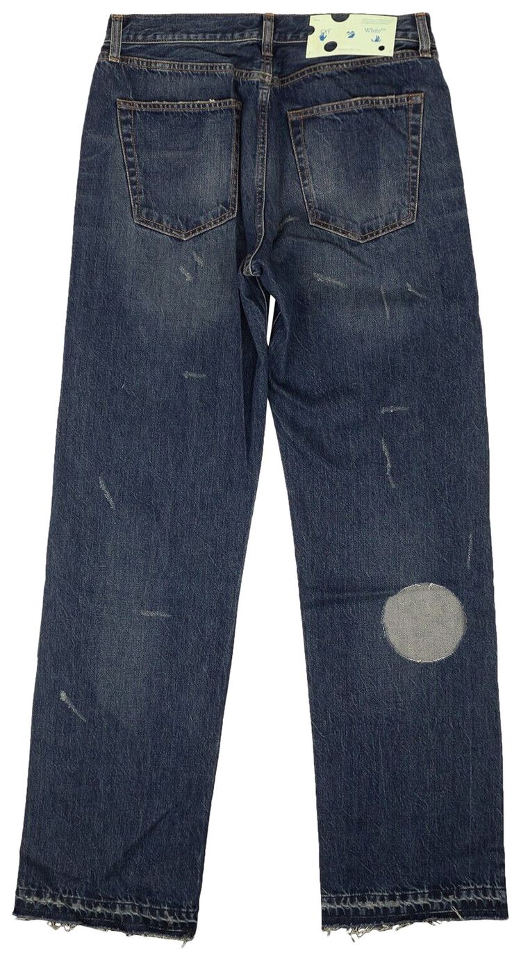 Off White Joseph Relaxed Fit Jeans Blue