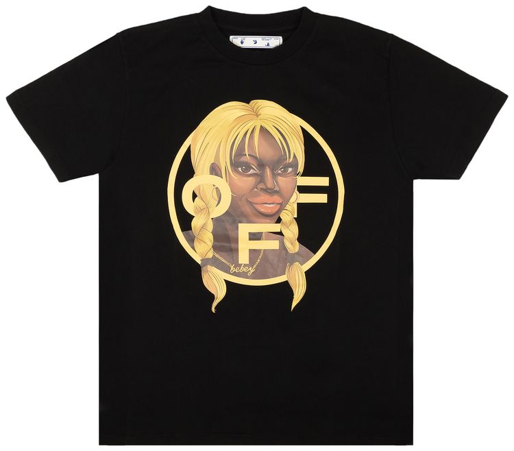 Off White Theophilus London Bebey Tee Black