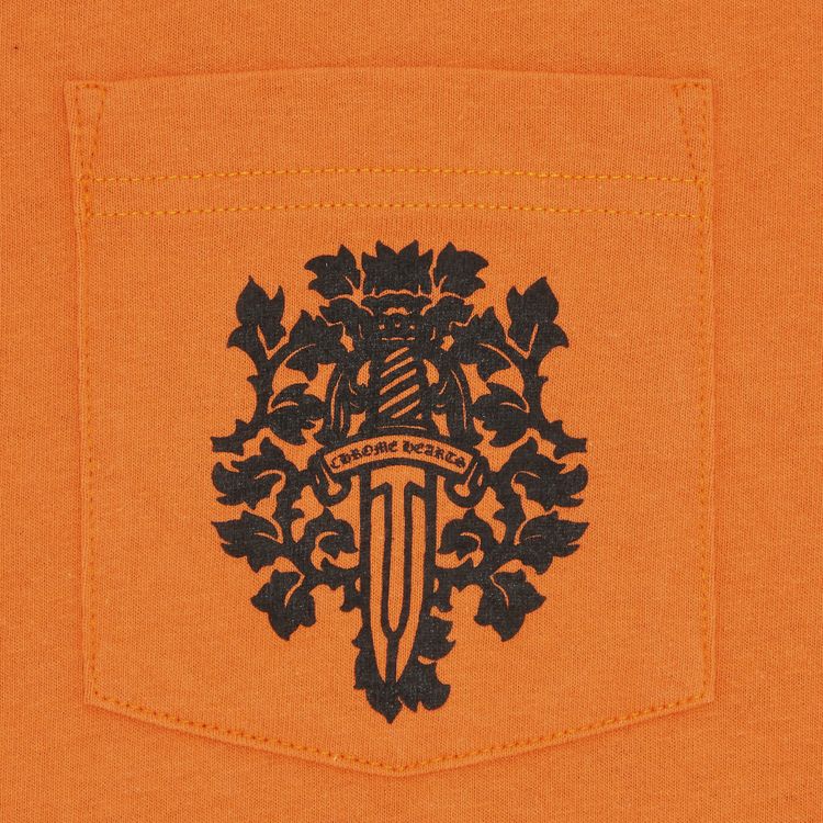 Chrome Hearts Vine Dagger T Shirt Orange