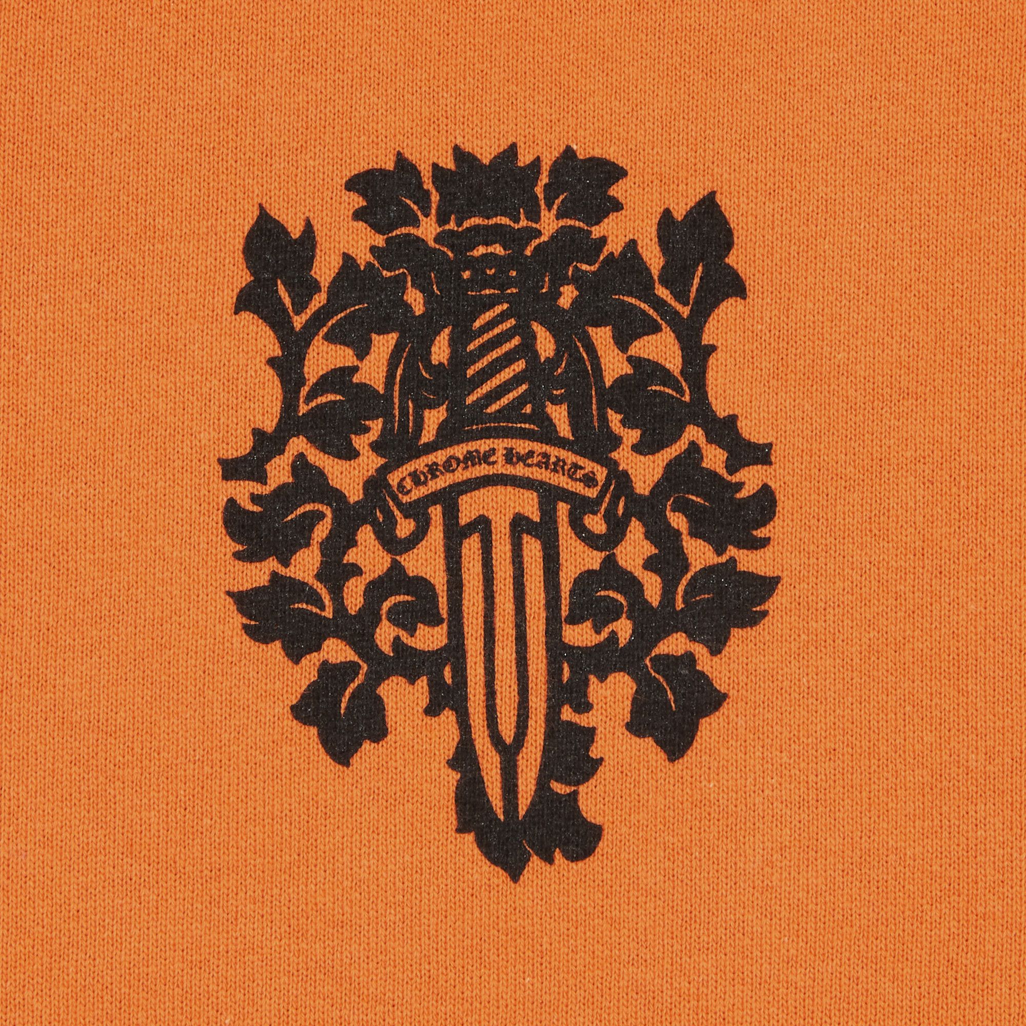 Buy Chrome Hearts Vine Dagger Hoodie 'Orange' - 1383