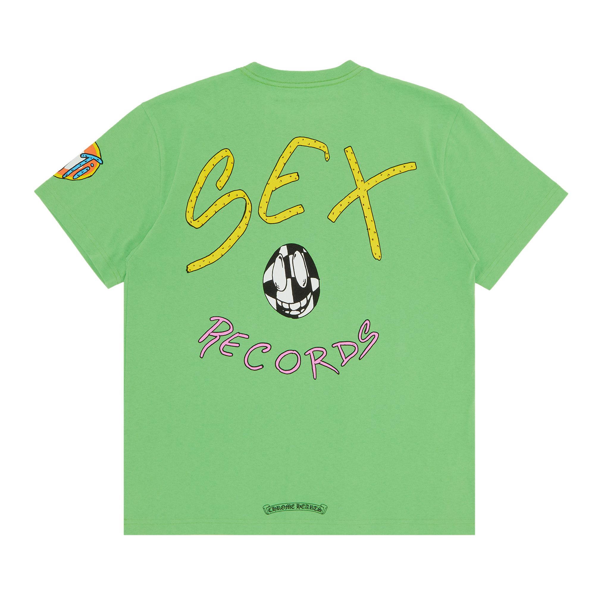 Size xl Chrome Hearts x Matty Boy Sex Records T-Shirt 'Green'