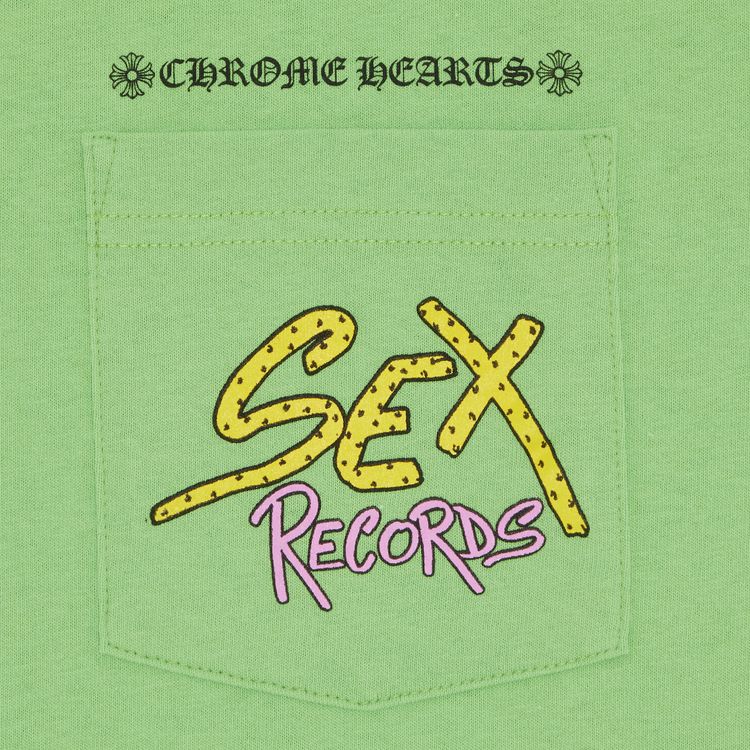 Chrome Hearts x Matty Boy Sex Records T Shirt Green