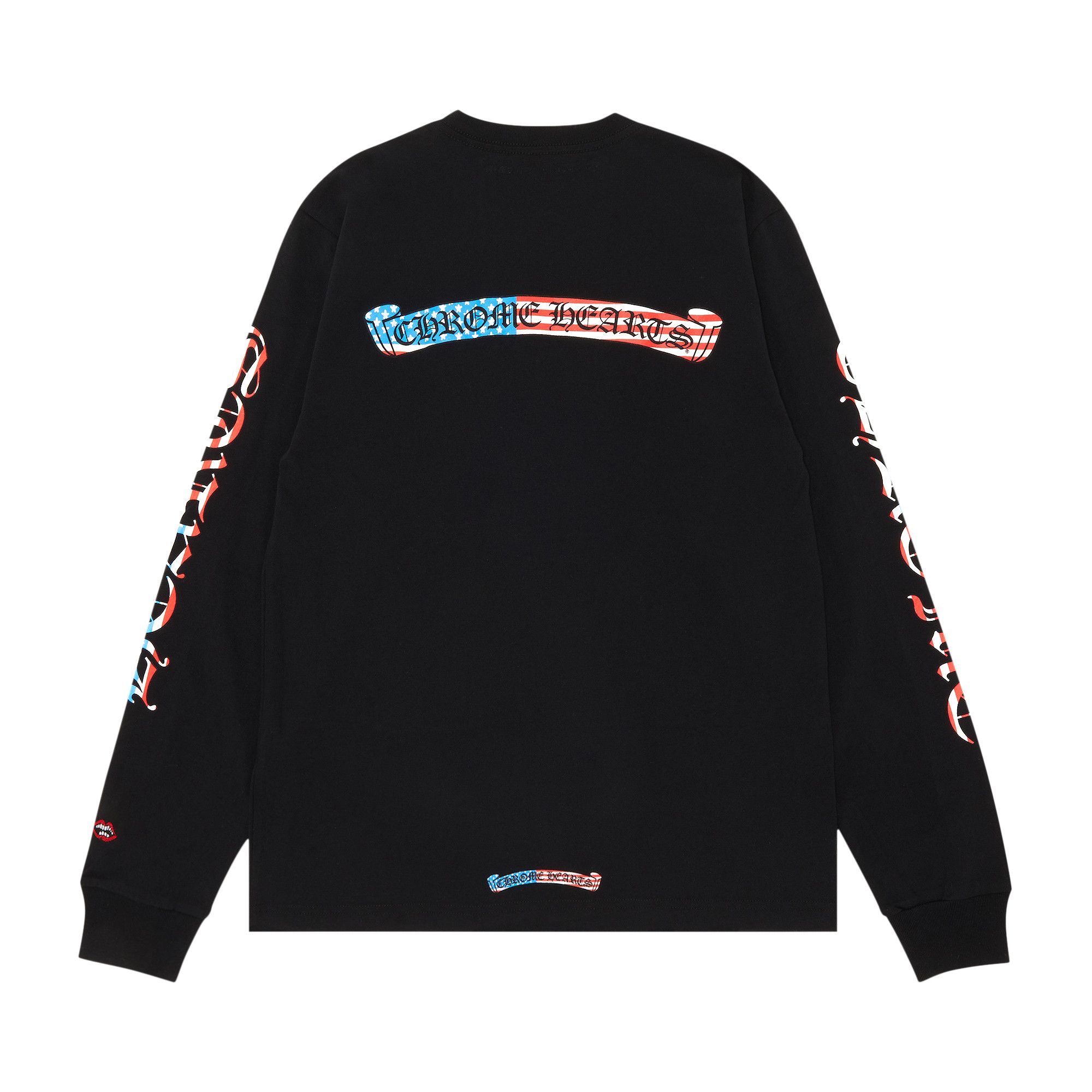 Buy Chrome Hearts x Matty Boy America Long-Sleeve T-Shirt 'Black' - 1383  100000106MBALT BLAC | GOAT