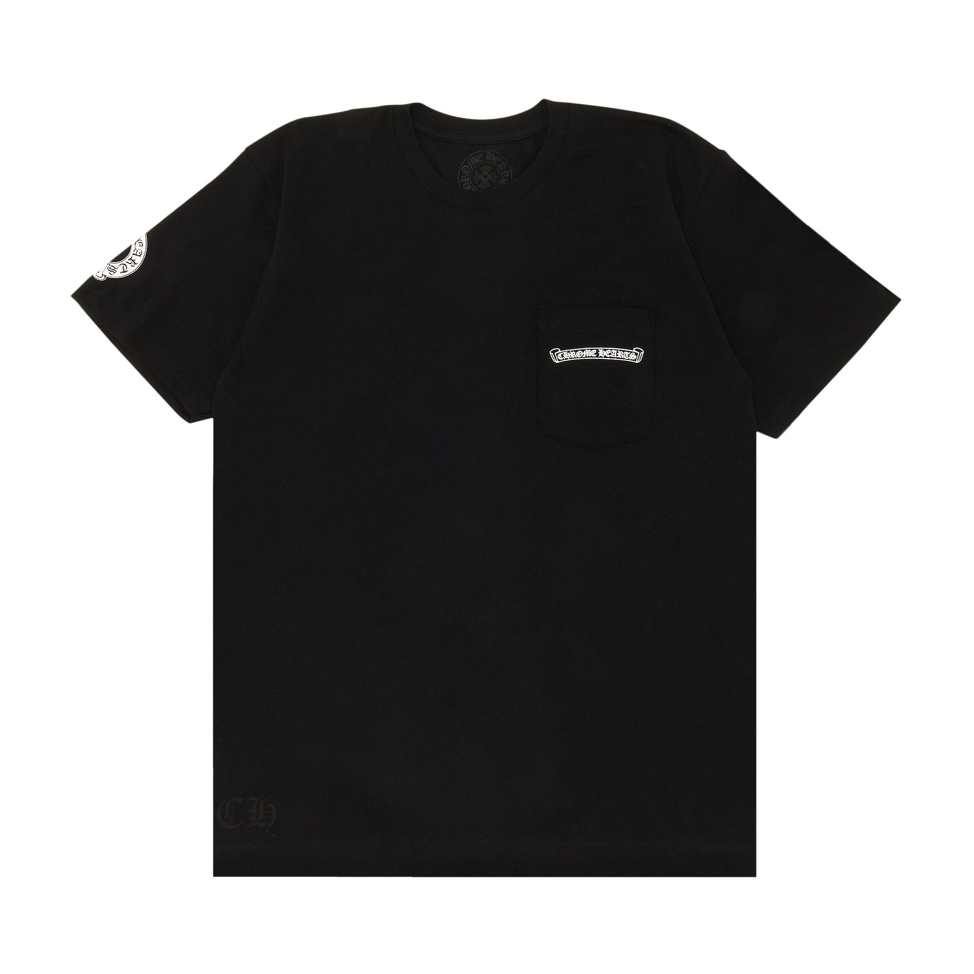Buy Chrome Hearts Floral Cross T-Shirt 'Black' - 1383