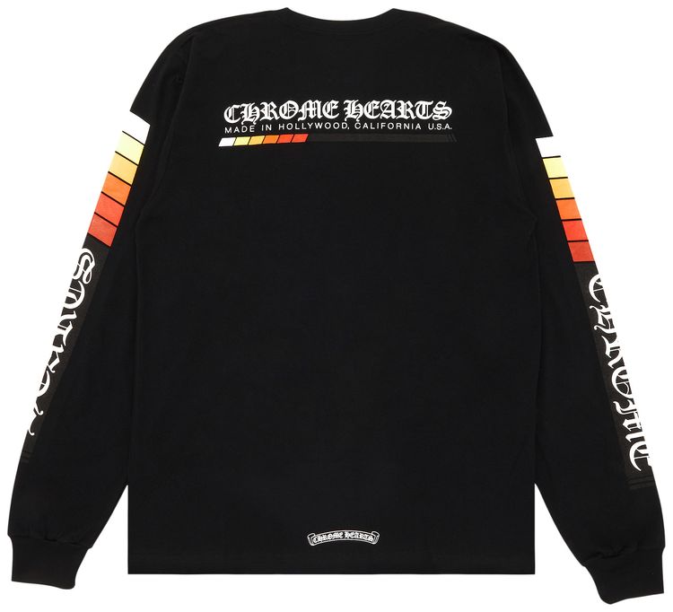 Chrome Hearts Boost Long Sleeve T Shirt Black