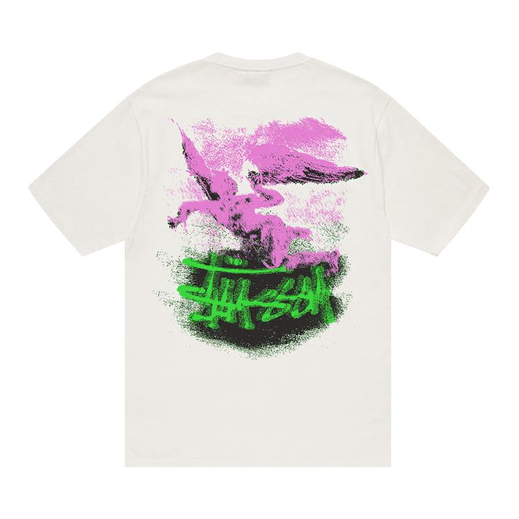 Stussy Fallen Angel Pigment Dyed Tee Natural