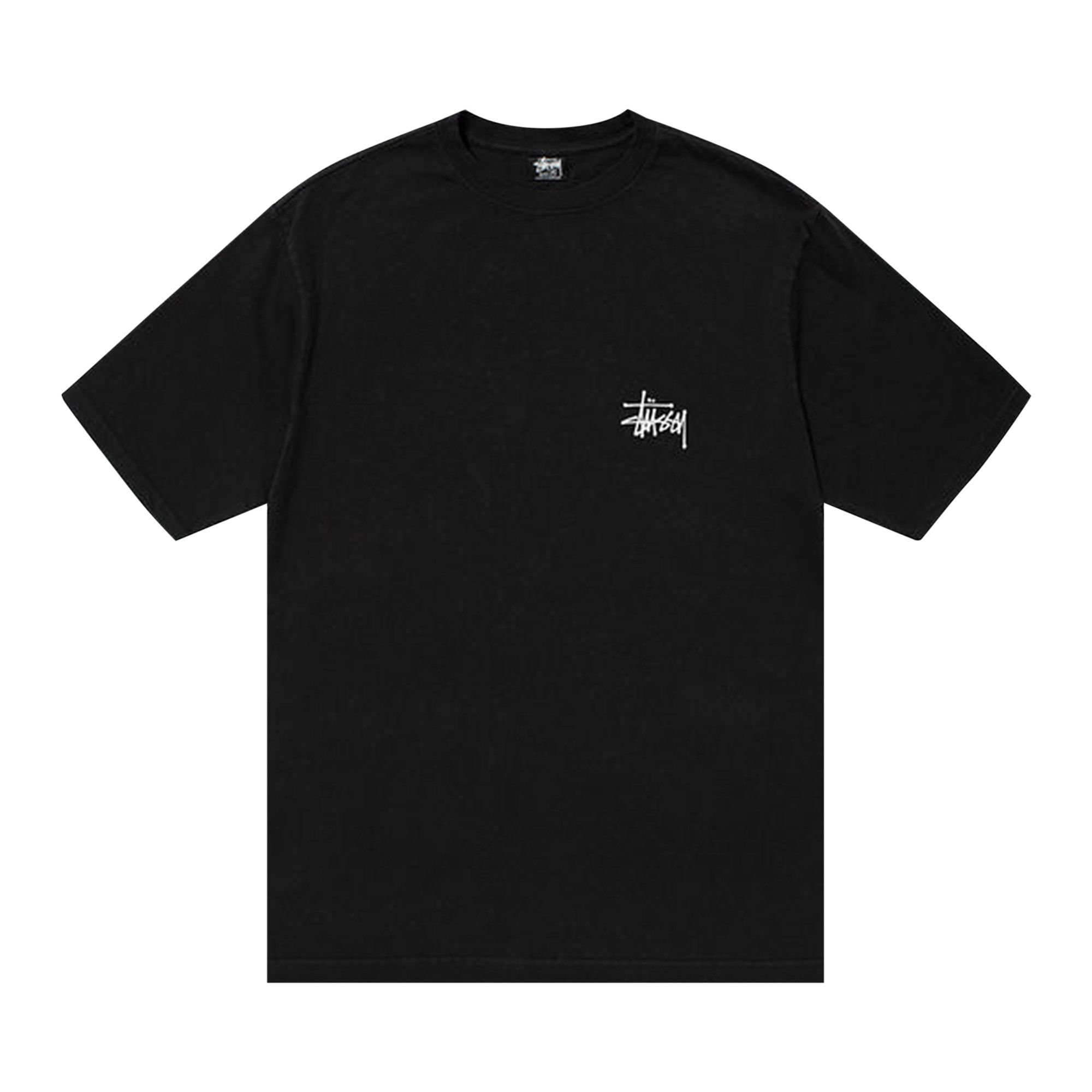 Buy Stussy Fallen Angel Pigment Dyed Tee 'Black' - 1904957US BLAC | GOAT