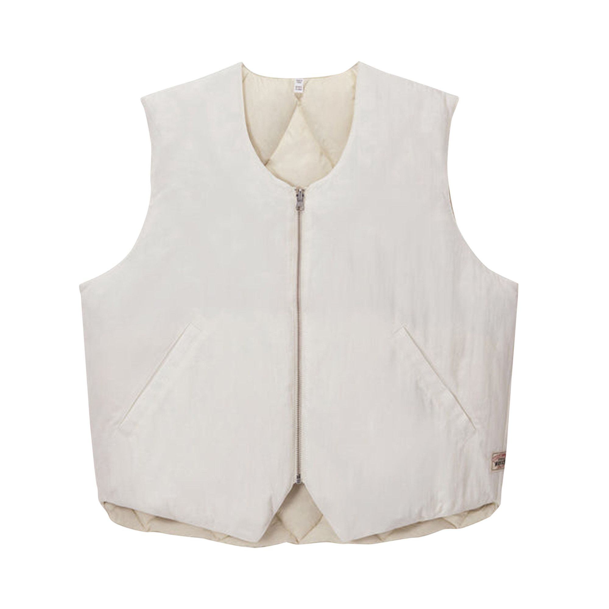 人気アイテム Buy Stussy Reversible Quilted Vest 'Cream' - 115695 CREA ジャケット・アウター