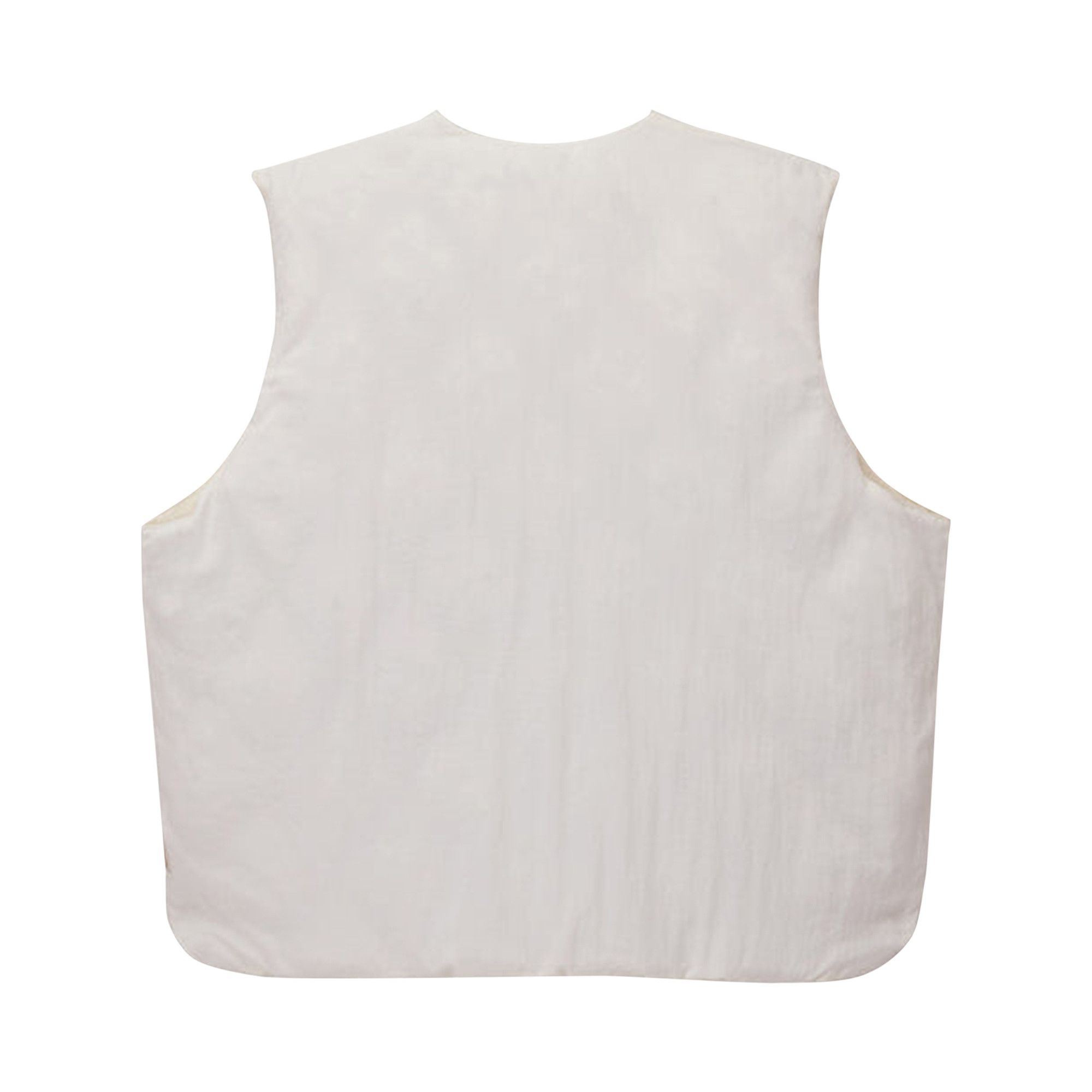 Buy Stussy Reversible Quilted Vest 'Cream' - 115695 CREA | GOAT