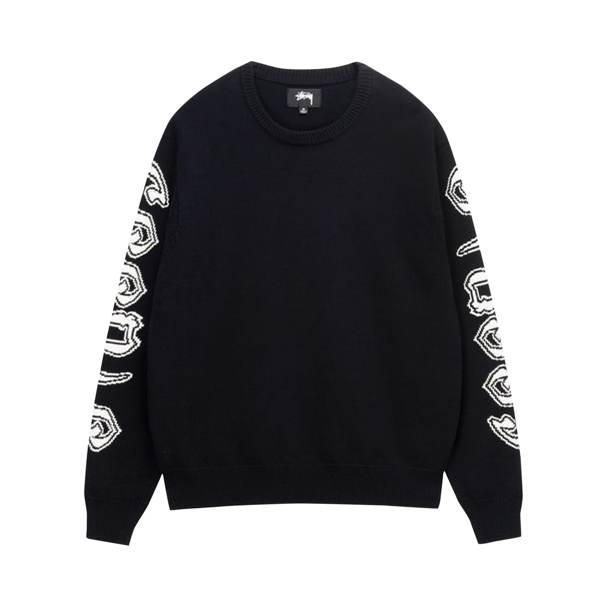 Buy Stussy Sleeve Logo Sweater 'Black' - 117176 BLAC | GOAT NL Buy Stussy Sleeve Logo Sweater 'Black' - 117176 BLAC | GOAT NL