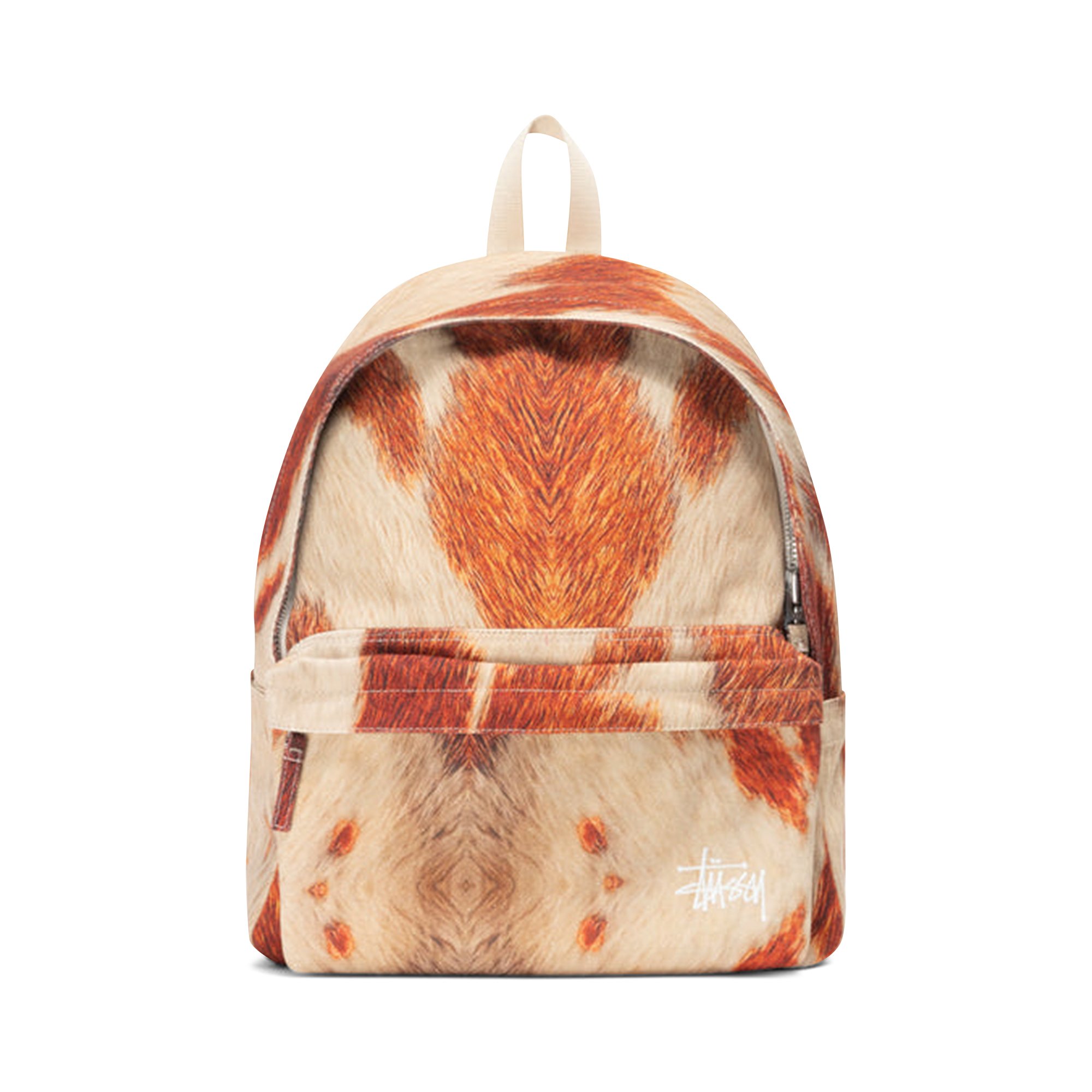Stussy Canvas Backpack 'Cowhide' | GOAT