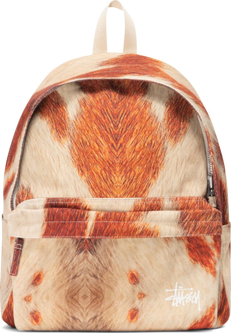 Stussy Canvas Backpack 'Cowhide'