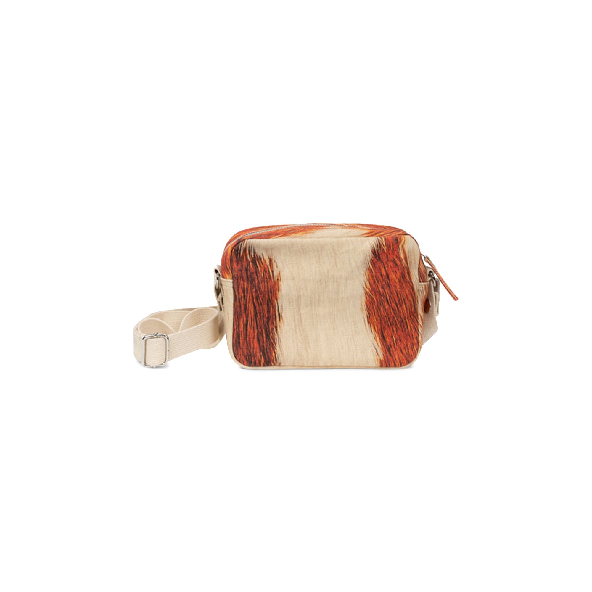 Buy Stussy Canvas Side Pouch 'Cowhide' - 134255 COWH | GOAT