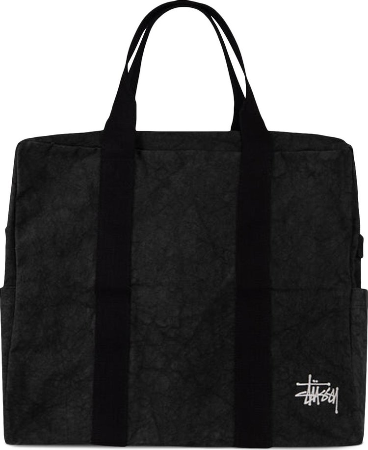Buy Stussy Canvas Flight Bag 'Washed Black' - 134254 WASH | GOAT