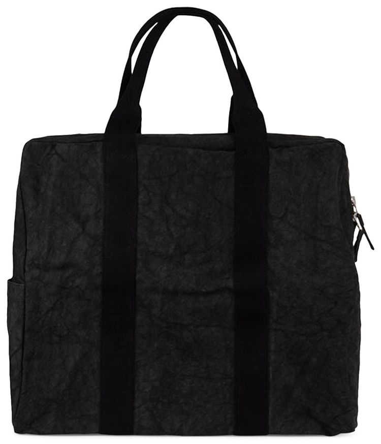 Stussy Canvas Flight Bag Washed Black