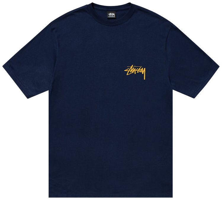 Stussy Landin Tee Navy