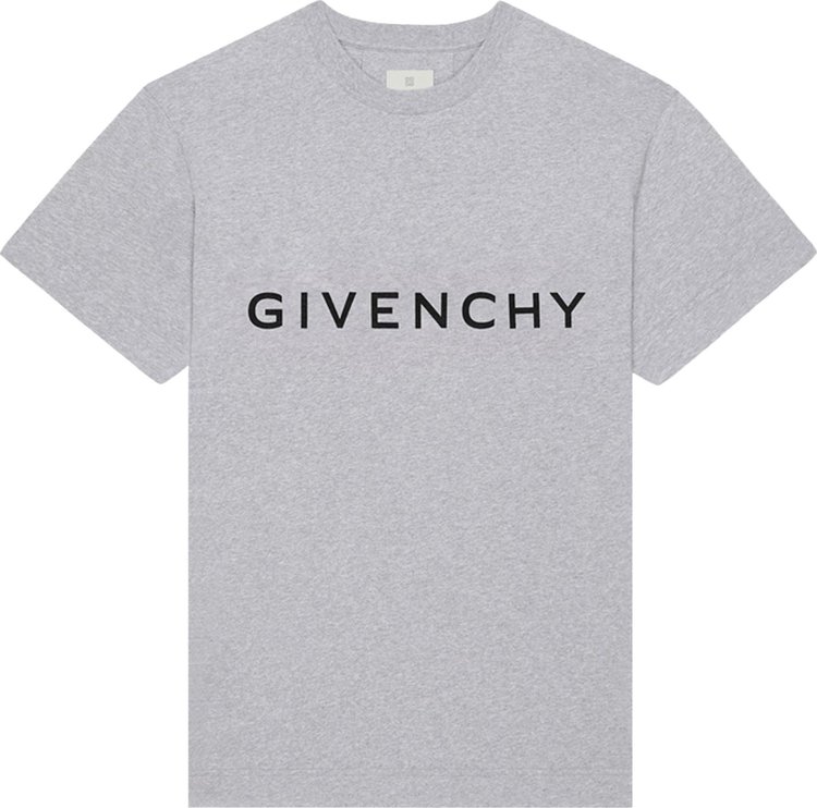 Buy Givenchy Slim Fit T-Shirt 'Light Grey Melange' - BM716G3YAC 055 | GOAT