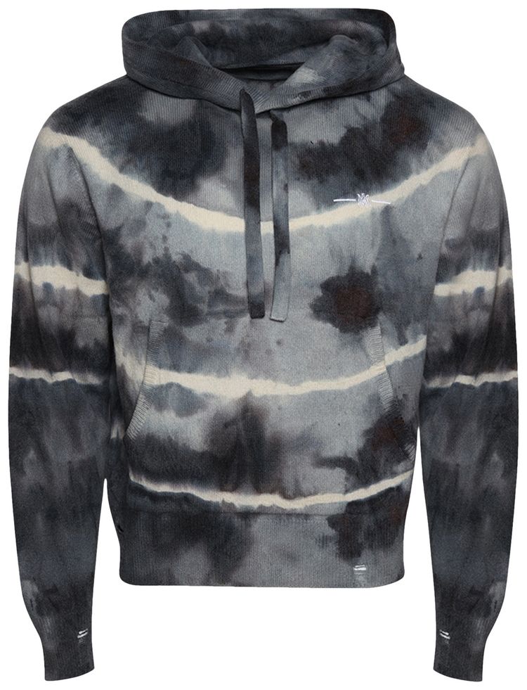 Amiri Tie Dye Hoodie Grey