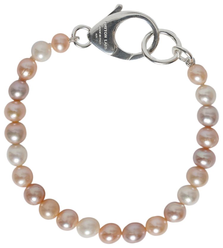 Hatton Labs Mixed Pink Pearl Bracelet Sterling SilverFreshwater Pearls
