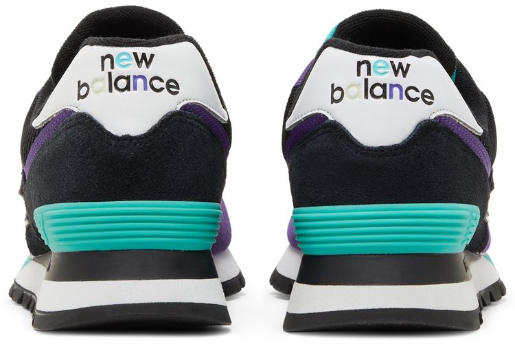 New Balance 574 Rugged Black Prism Purple