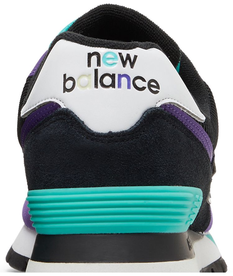 New Balance 574 Rugged Black Prism Purple