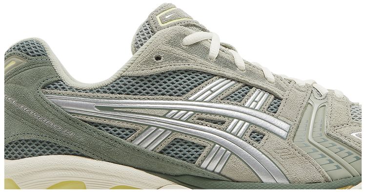 Asics Gel Kayano 14 Olive Grey Pure Silver