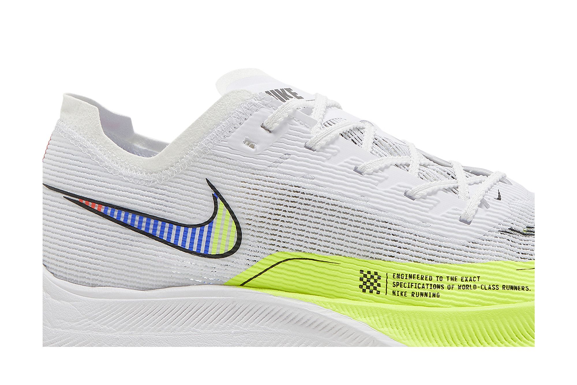 Buy ZoomX Vaporfly Next% 2 'White Volt Racer Blue' - CU4111